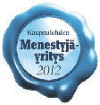 Kauppalehden Menestyjä-yritys 2012.